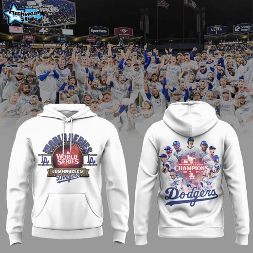 NLCS Champion Los Angeles Dodgers Hoodie Apparel | 2024 World Series Contenders