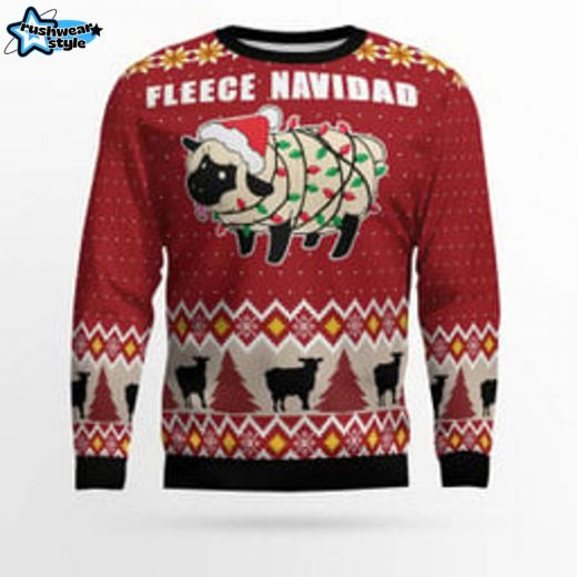 Fleece Navidad Ugly Christmas Sweater – Funny Spanish Christmas Sweater