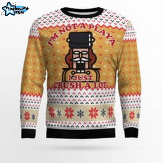 Nutcracker Playa Ugly Christmas Sweater – Funny Christmas Party Theme