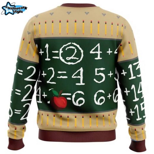 Adam Francis Teachers Pet Dead by Daylight Ugly Christmas Sweater Funny Holiday Design