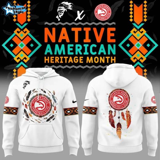 Atlanta Hawks Native American Heritage Month Nike Hoodie