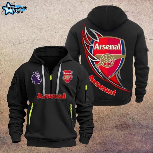 Arsenal F.C. DMHT1066 Zip Hoodie – Arsenal Football Hoodie