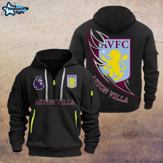 Aston Villa F.C DMHT1067 Zip Hoodie – Aston Villa Fan Apparel