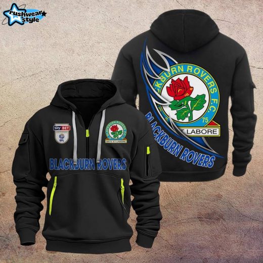 Blackburn Rovers DMHT1085 Zip Hoodie – Blackburn Supporter Gear