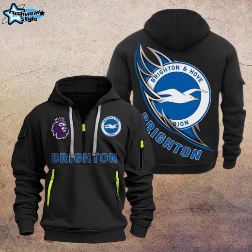 Brighton And Hove Albion F.C DMHT1069 Zip Hoodie – Brighton Fan Gear