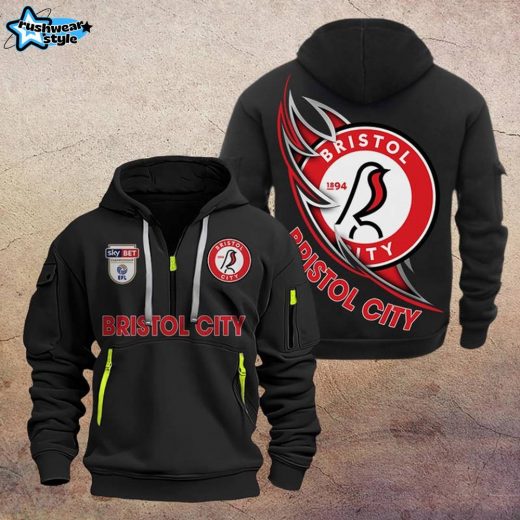 Bristol City DMHT1086 Zip Hoodie – Bristol Fan Clothing