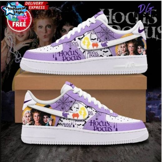 HOPO 100 Hocus Pocus AF1 Halloween Shoes