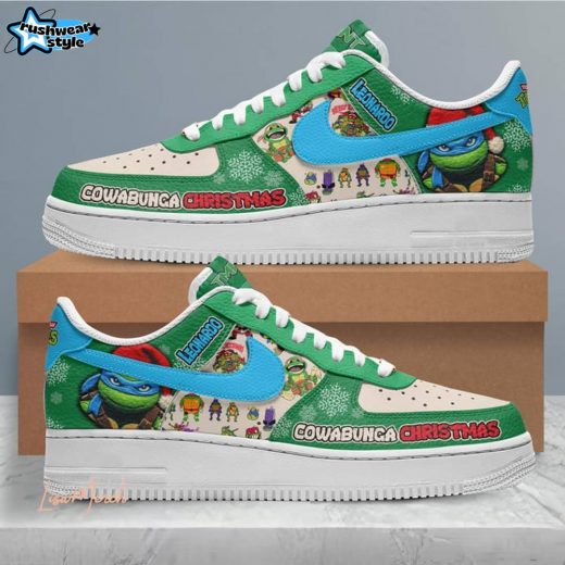 Leonardo Premium TMNT AF1 Ninja Shoes