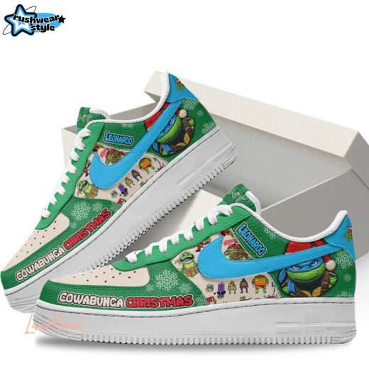 Leonardo Premium TMNT AF1 Ninja Shoes