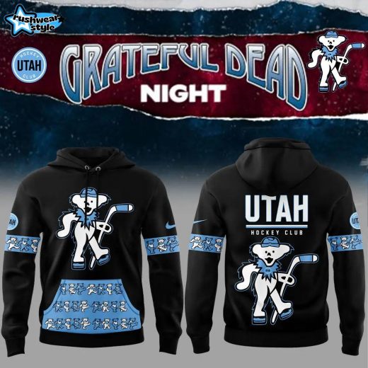 Limited Edition Nike Utah Hockey Grateful Dead Night Hoodie Set