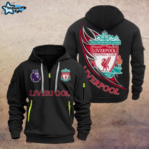 Liverpool F.C DMHT1075 Zip Hoodie – Liverpool Supporter Apparel