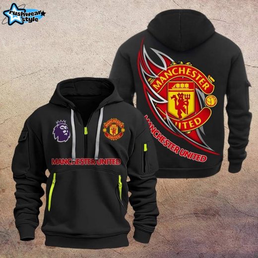 Manchester United DMHT1078 Zip Hoodie – Man United Fan Hoodie