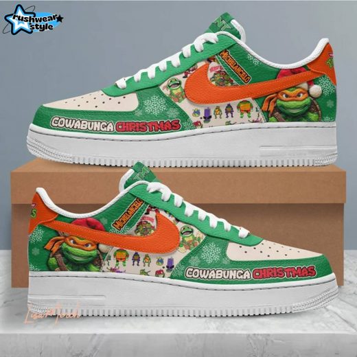 Michelangelo Premium TMNT AF1 Stylish Sneakers