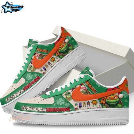 Michelangelo Premium TMNT AF1 Stylish Sneakers