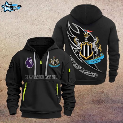 Newcastle United F.C DMHT1079 Zip Hoodie – Newcastle Fan Gear