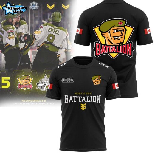 North Bay Battalion T-Shirt Black color