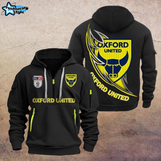 Oxford Utd DMHT1097 Zip Hoodie – Oxford United Fan Clothing