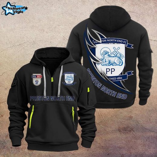 Preston North End DMHT1100 Zip Hoodie – Preston Football Supporter Gear