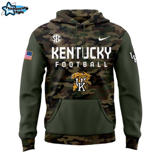 Special New Kentucky Football 2024 Military Appreciation Hoodie