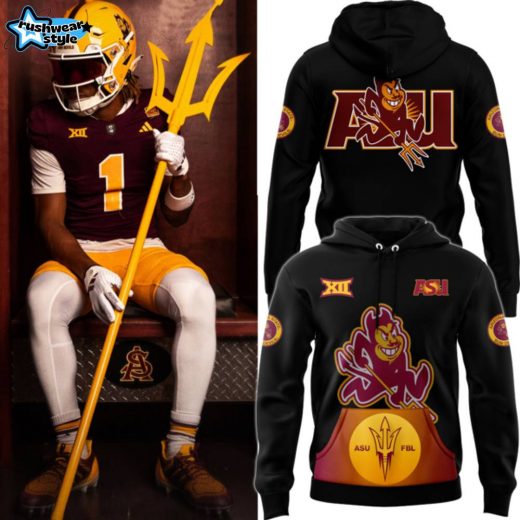 Sun Devil Football 2024 Homecoming Uniforms New Pullover Hoodie