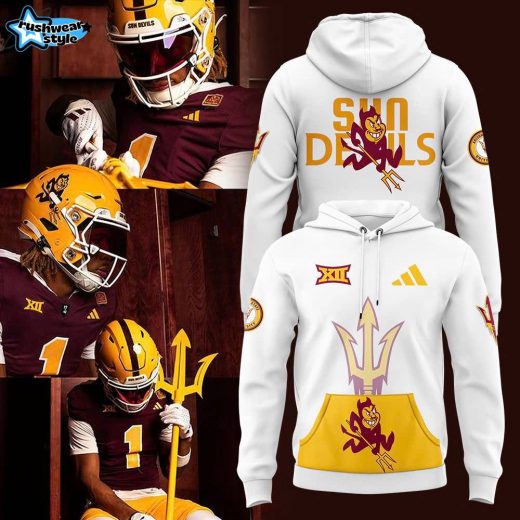 Sun Devil Football x Sparky Sun Devil 2024 Hoodie