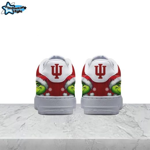 The Grinch Indiana Hoosiers Premium AF1 Sneakers