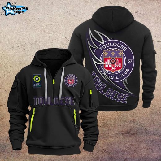 Toulouse DMHT1204 Zip Hoodie – Toulouse FC Football Gear