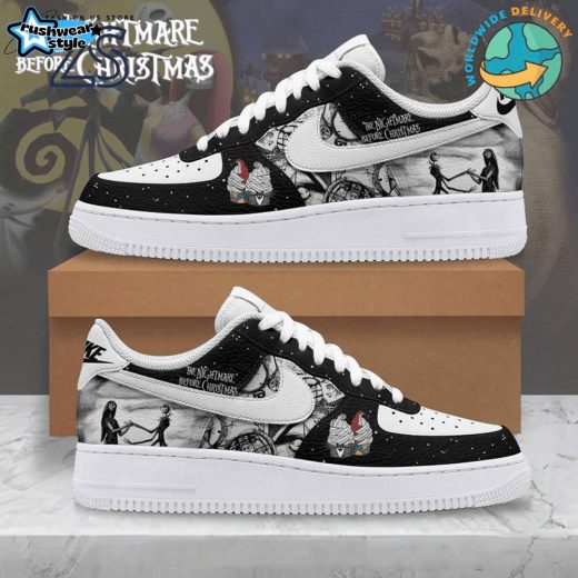 VAJS 300 Jack Skellington AF1 Halloween Shoes