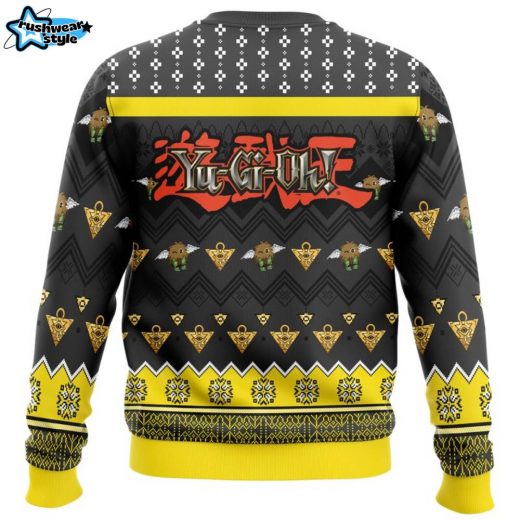 Its Time To Yule Yu Gi Oh Ugly Christmas Sweater for Anime Lovers