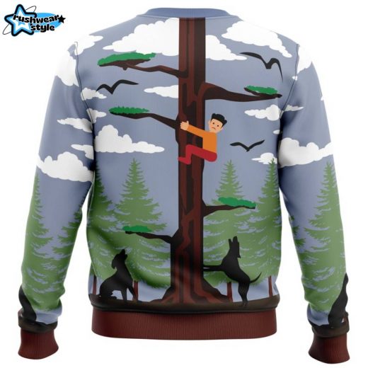 Jake Park Happy Ending Dead by Daylight Ugly Christmas Sweater Fun Holiday Outfit