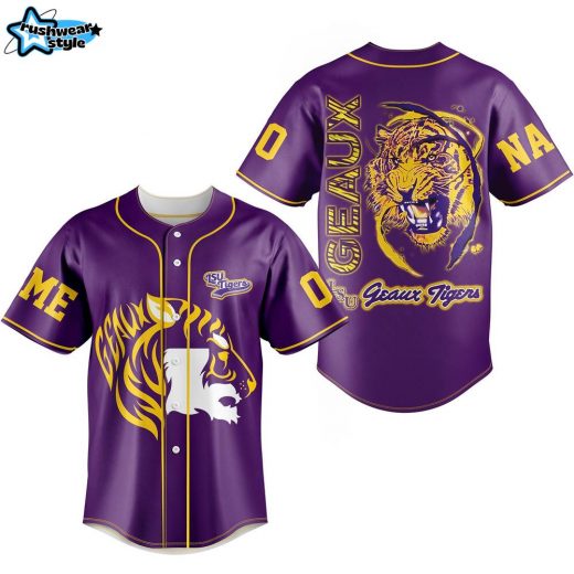 LSU Tigers Official Jersey Shirt Game Day Apparel