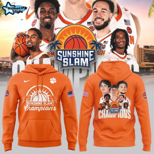 Limited Edition 2024 Champions Clemson Tigers Men’s Basketball Hoodie