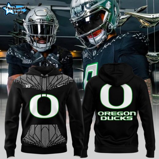 Limited Edition Hoodie Oregon Ducks Football 2024 Black