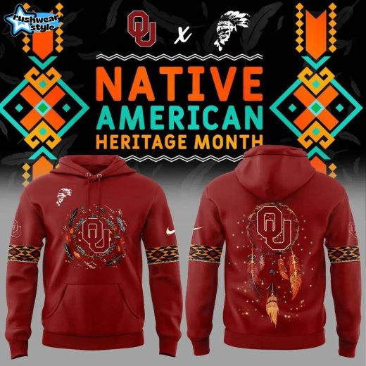 Limited Edition Nike Oklahoma Football Native American Heritage Month Hoodie