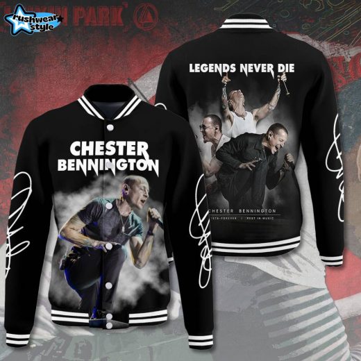 Linkin Park x Chester Bennington Varsity Jacket