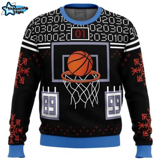 Meg Thomas Buzzer Beater Dead by Daylight Ugly Christmas Sweater Holiday Apparel