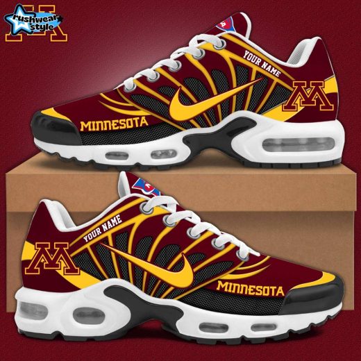 Minnesota Football Personalized Air Max Plus Sneakers V1