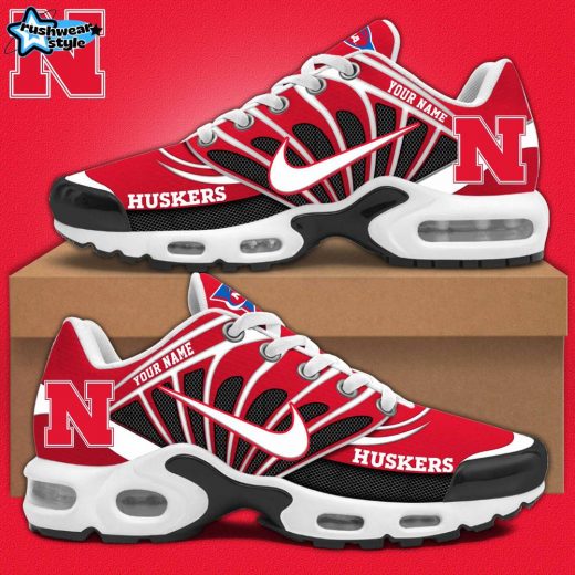 Nebraska Football Personalized Air Max Plus Sneakers