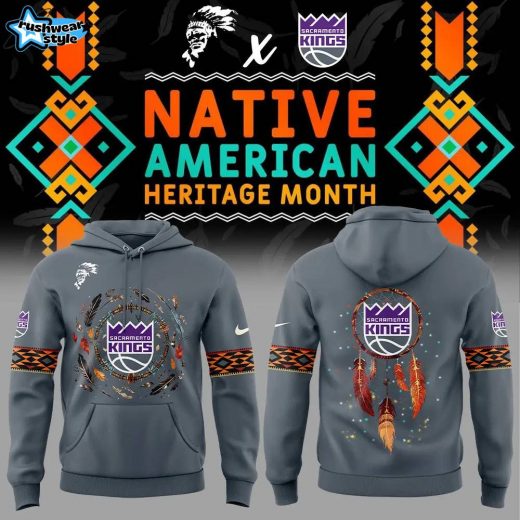 Nike Sacramento Kings Native American Heritage Month Hoodie