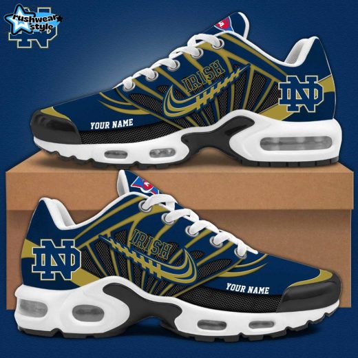 Notre Dame Football Personalized Air Max Plus Sneakers