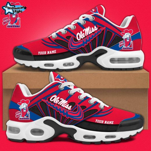 Ole Miss Football Personalized Air Max Plus Sneakers