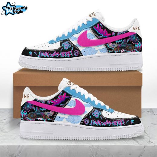 PREMIUM Arcane Jinx Was Here AF1 Sneakers Exclusive Gamer Gear