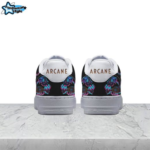 PREMIUM Arcane Jinx Was Here AF1 Sneakers Exclusive Gamer Gear