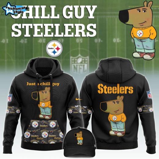 Pittsburgh Steelers NFL x Chill Guy Limited Edition Hoodie 2024