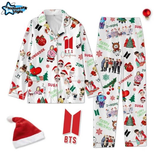 Premium BTS SS Button Pajamas Set TMN K Pop Fan Pajama Collection