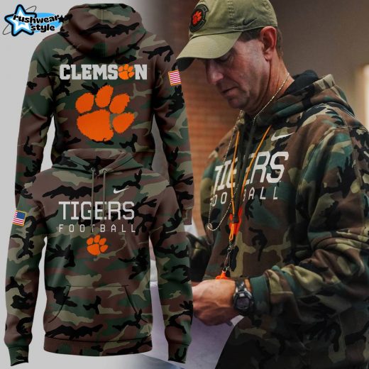 Special Military Appreciation Clemson Tigers Football Hoodie 2024