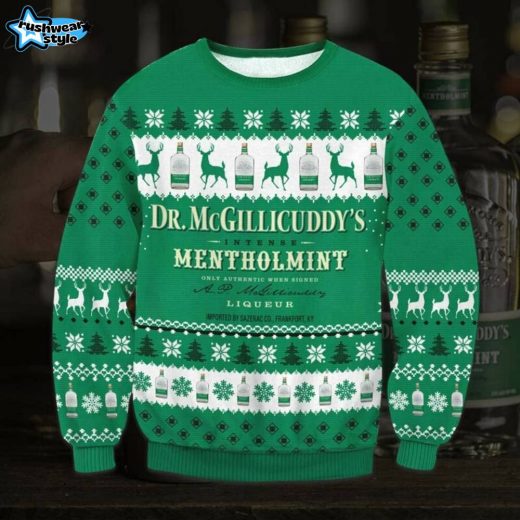 Dr. McGillicuddy’s Ugly Christmas Sweater – Festive Holiday Spirit Knit