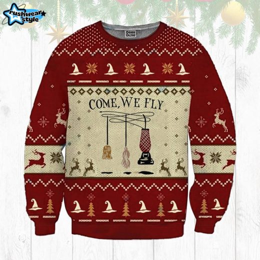 Hocus Pocus Ugly Christmas Sweater – Witchy Holiday Edition