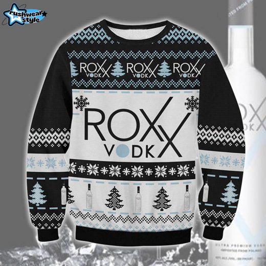 ROXX Vodka Ugly Christmas Sweater – Limited Edition Holiday Vodka Knit