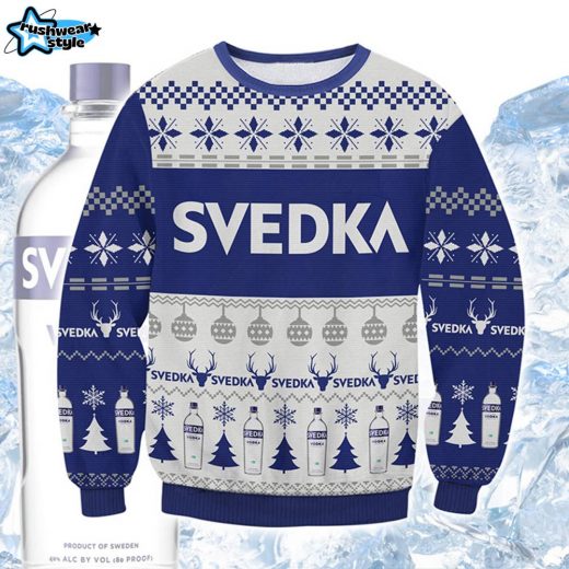 Svedka Vodka Ugly Christmas Sweater – Holiday Vodka Knit